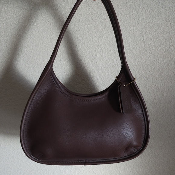 Vintage Coach Ergo Mini Bag 9027 Dark Brown - Picture 1 of 8